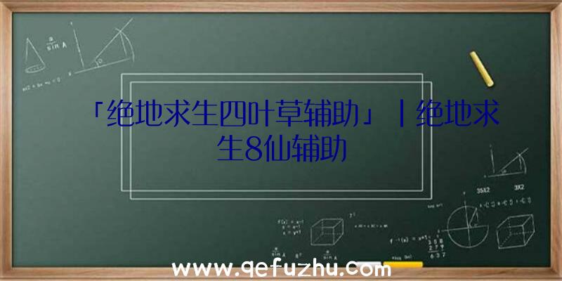 「绝地求生四叶草辅助」|绝地求生8仙辅助